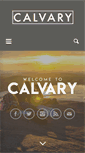 Mobile Screenshot of calvarythedalles.org